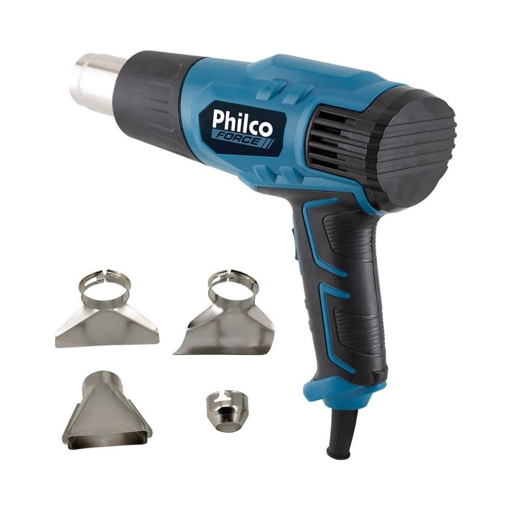 Soprador Térmico Philco Force PST01 Azul e preto 127v
