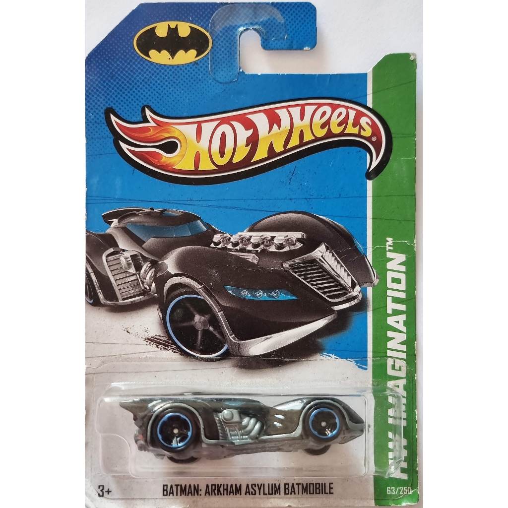 Hot Wheels Batman Arkham Asylum Batmobile Imagination 63/250