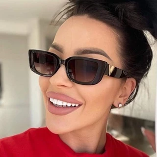 Oculos de sol Retro Para As Mulheres V modelo Pequena Quadrada Óculos De Sol Feminino Homens Moda