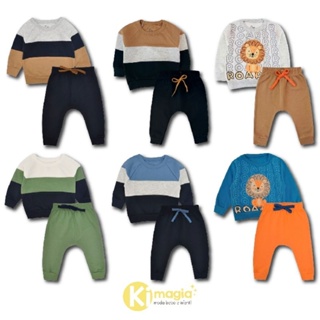 Conjunto Moletom Bebê Menino. Ótima qualidade Inverno tamanho P ao 3