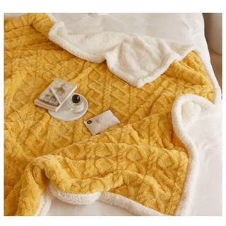 Cobertor Manta Com Sherpa Dupla Face Luxuoso 2,20x1,90 Promocao
