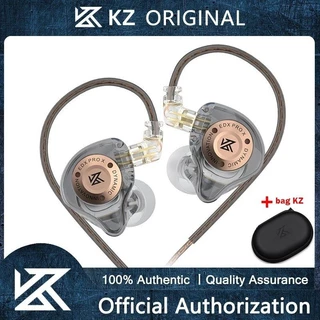 Fone de Ouvido KZ EDX PRO X Nova Atualização da Linha Edx Pro Fone Retorno de Palco Profissional P/Músicos Gamer Instrumentos In Ear KZ Zax KZ As16 zs10 Pro ZSN PRO Kz Zar