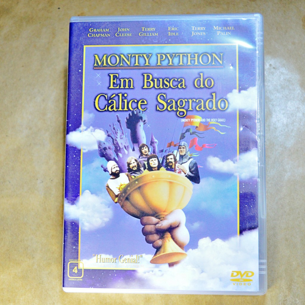 DVD - Monty Phyton Em Busca do Cálice Sagrado (Monty Phyton and The ...