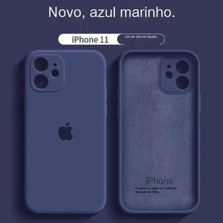 Capa De Celular Macia Para 11 6.1Capinha Ip Protetor De Silicone L Quido ip
