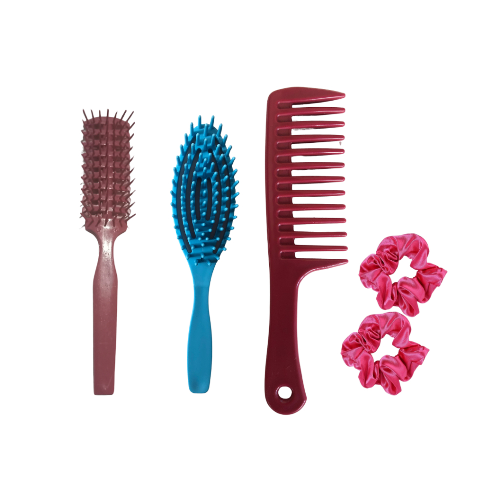 kit-pente-e-escova-para-cabelo-ondulado-e-cacheados-3-pcs-escova-dente
