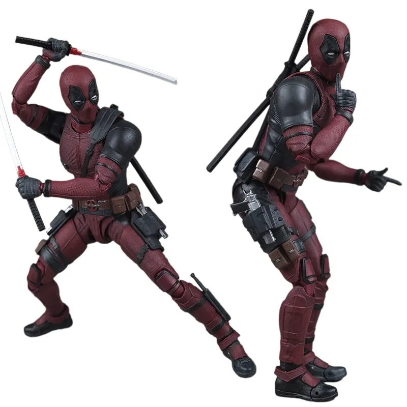 Boneco Deadpool 2 Wolverine Marvel X-Man 16cm | Shopee Brasil