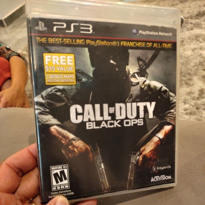 Call of Duty Black ops PS3 Mídia física original semi nova perfeita, envio imediato