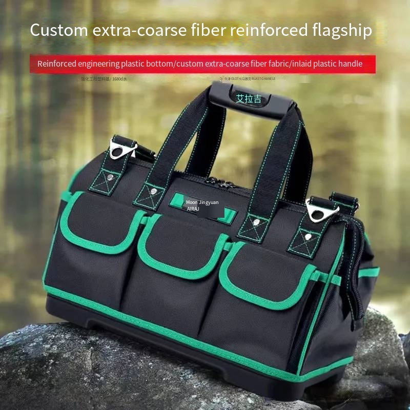 Kit De Ferramentas Eletricista Forte Durável Lona Engrossa Portátil Multi-funcional Manutenção Especial Woodworking Tool Bag