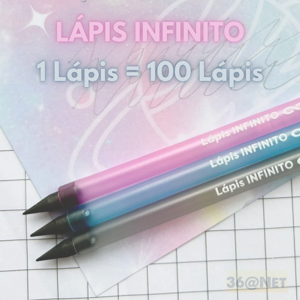 Lápis Infinito de Escrever Revolution HB Newpen 1 Lápis = 100 Lápis ...