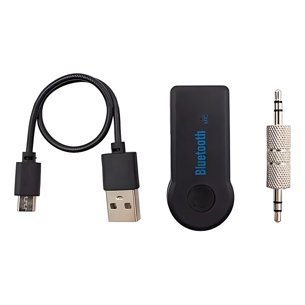 Adaptador Receptor Bluetooth Usb Musica P2 Chamada Som Carro