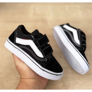 Tênis de Velcro bebe e infantil escolar casual