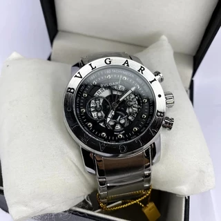 Relogio Masculino Bvgr Skeleton Com Caixa da Marca Resistente a Água