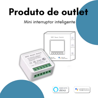 Mini Interruptor Inteligente Alexa Automação Tuya