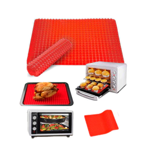 Tapete Culinário Silicone Antiaderente Para Forno Livre De Bpa