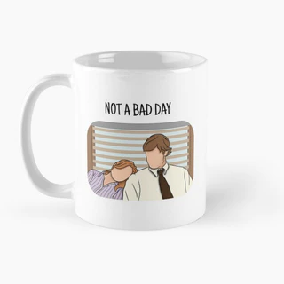 Caneca The Office Not a bad day Pam e Jim