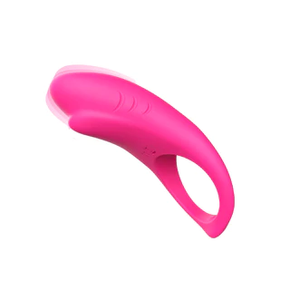 Anel Peniano Vibrador Masculino Golfinho Recarregável Silicone Macio Sexy Shop C01-R