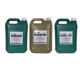 Amida 60 5 L + Esp. Viscopon 5 L + Lauril 27% 5 L
