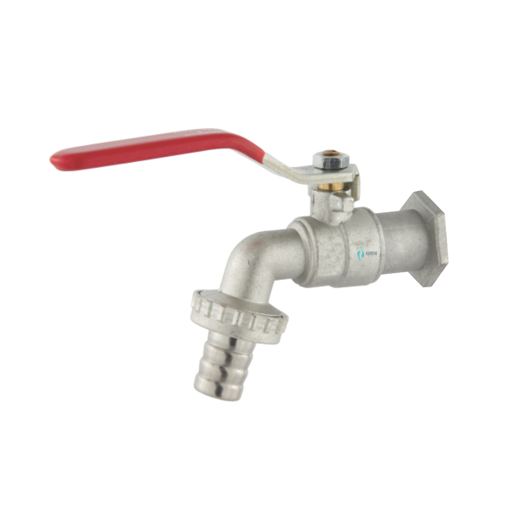 Torneira Esfera De Jardim C/ Bico Uso Geral 1/2 X 3/4