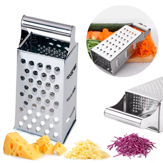 Ralador 4 Faces De Inox Com Alça Para Queijos Legumes - IDEA em Oferta na Shopee