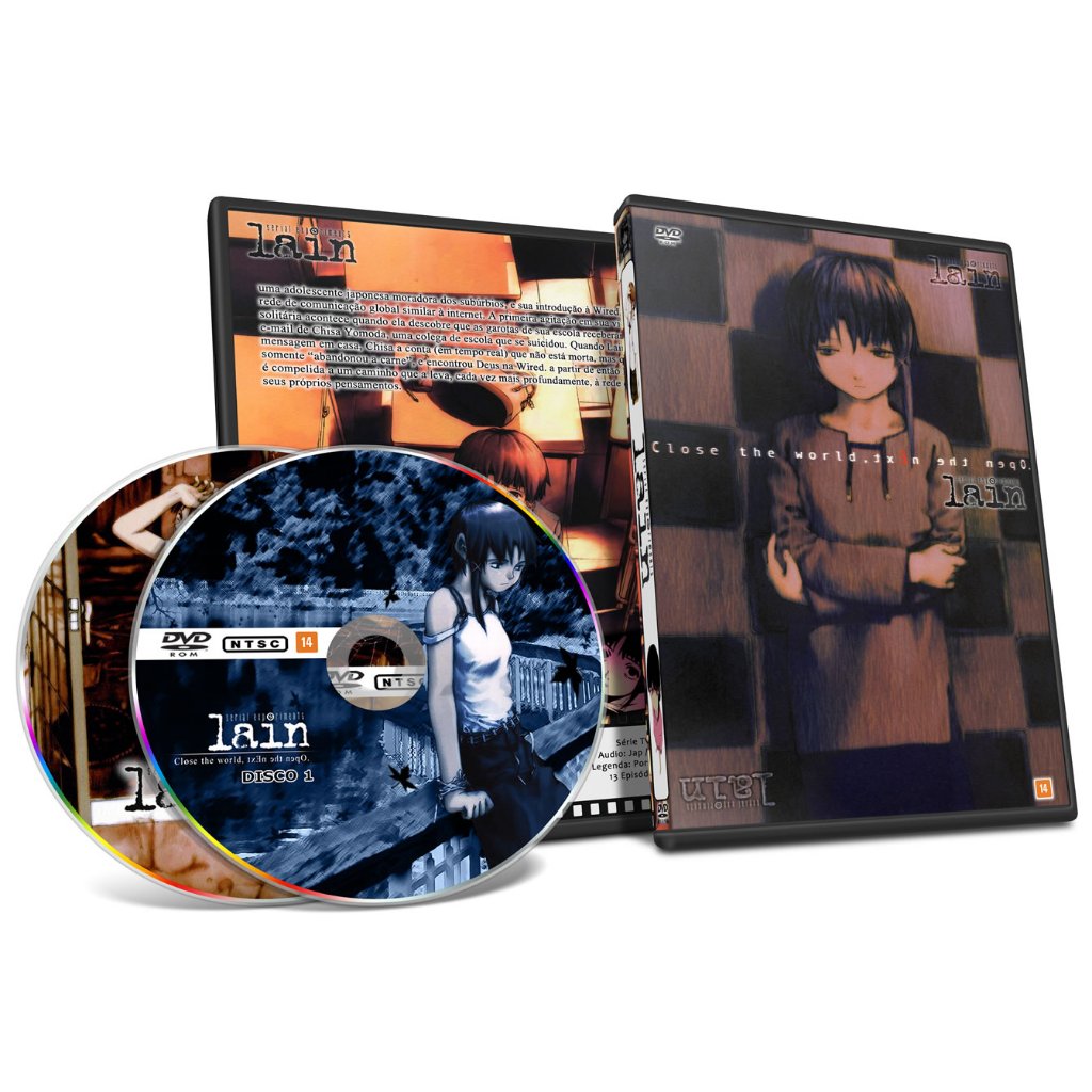 Dvd Serial Experiments Lain Dublado Legendado TV | Shopee Brasil