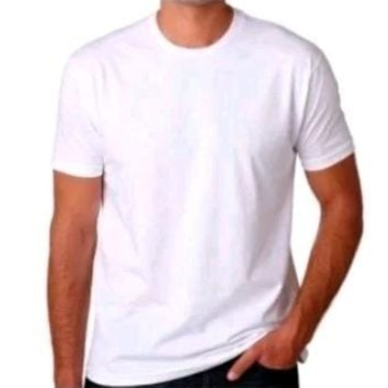 camiseta basica 100% poliester tamanhos do 2 ao gg