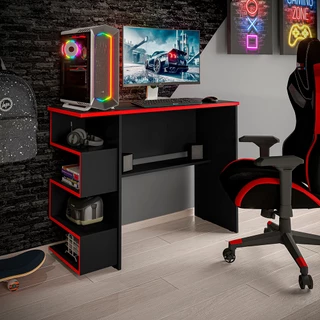 Mesa Para Computador Gamer Elite - Escrivaninha - Cores Variadas