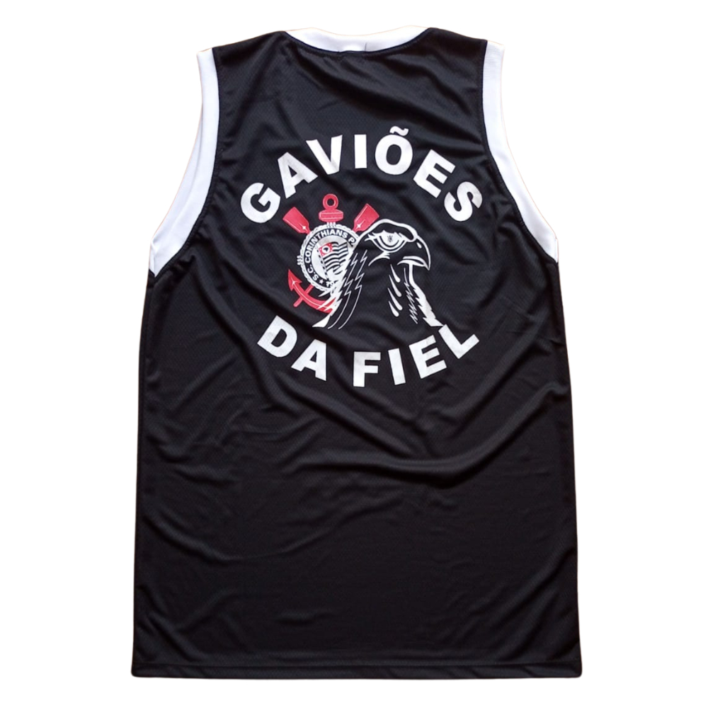 Regata Gaviões Da Fiel Torcida Gaviões Timão Corinthians Futebol Adulto - Envio Rápido