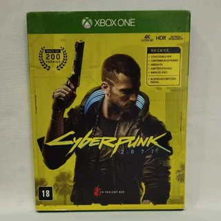 CYBERPUNK 2077 EDIÇÃO ESPECIAL ACOMPANHA MAPA,POSTAIS E COLANTES-XBOX ONE JOGO ORIGINAL MÍDIA FÍSICA