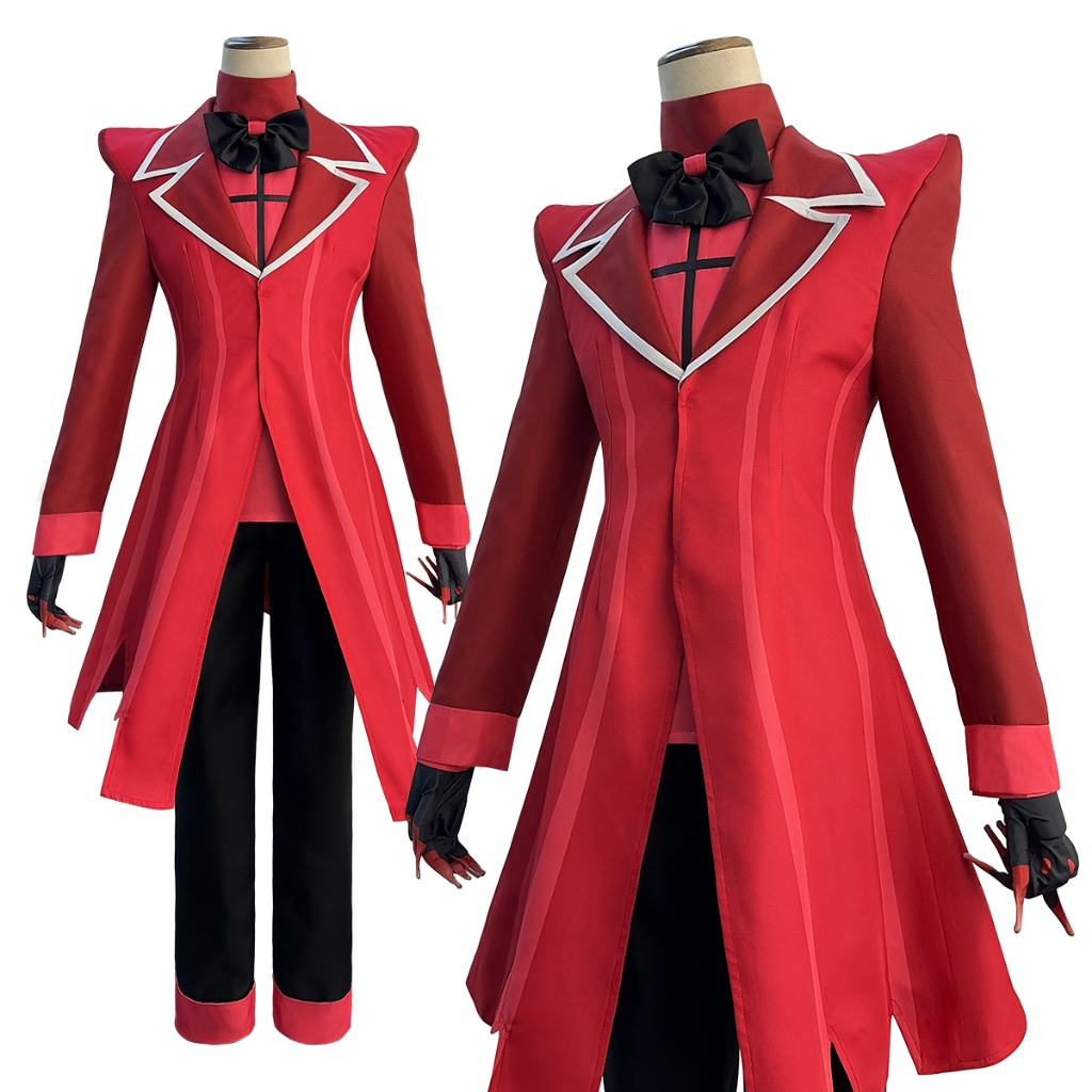 Hazbin hotel Cosplay Hotel alastor Dust Angel Charlie Morningstar cosplay  fantasia completa adulto e infantil peruca wig hazbin orelha alastor |  Shopee Brasil