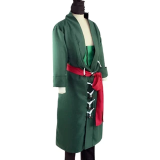 cosplay fantasia costume zoro one piece anime wig peruca