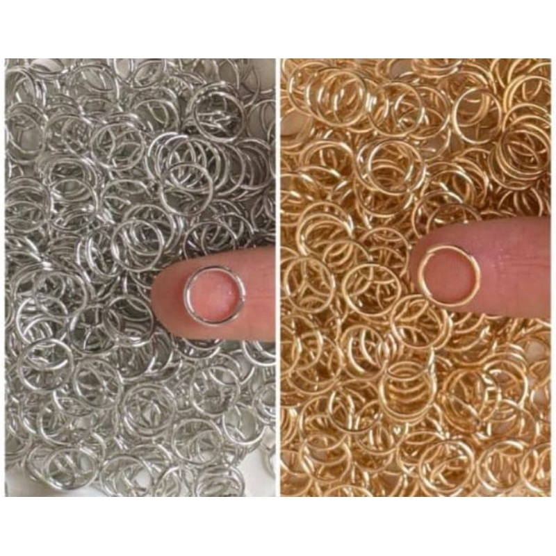 Argolinhas Ferro 4 mm Com Até 800 Unidades.