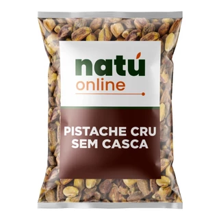 Pistache Cru Sem Casca e Sem Sal Natural
