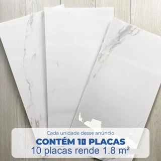 10 Placas Adesiva autocolante MÁRMORE - 30x60cm