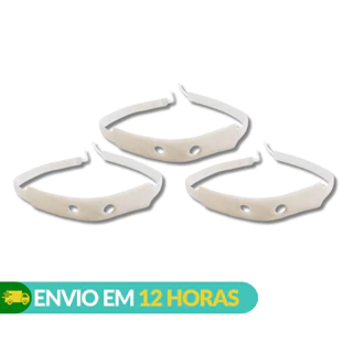 Fixador Cânula Traqueostomia Adulto Mais Conforto Kit 3 Unidades - Portex