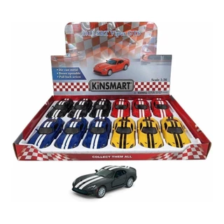 Miniatura Carrinho Carro Dodge Viper Gts Srt 2013 Metal Escala 1:36