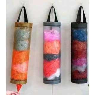 Puxa Saco e Porta Sacolas Dispense Organizador de Sacolinhas Plásticas 3 cores