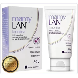 Mamy LAN Lanolina 30g - União Química - Uniao Quimica Mamy LAN Lanolina 30g - União Química - Uniao Quimica