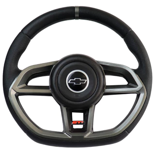 Volante Esportivo Gti Grafite Para Chevrolet Corsa Joy Premium Maxx Frente Montana