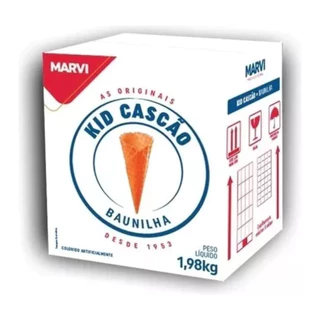 Cone Cascão De Sorvete Kid Cascão Marvi C/2 Kg
