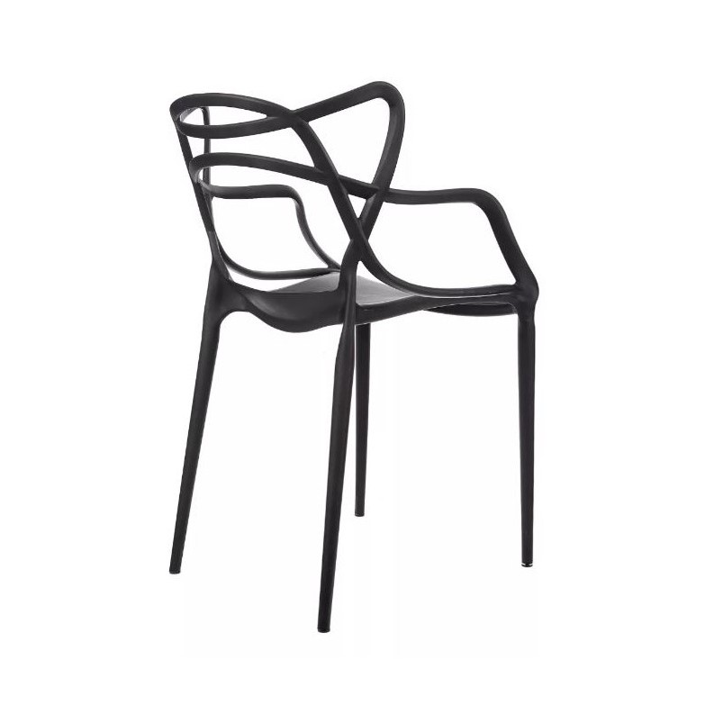 Cadeiras De Jantar Allegra Master Empilhável Polipropileno Waw Design