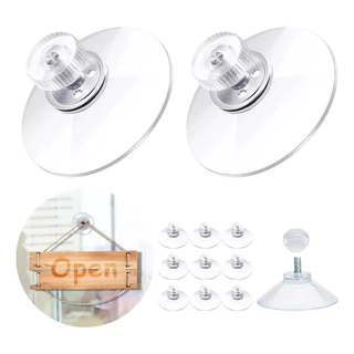 Ventosa 53mm Pvc Com Porca E Parafuso Diversas Unidades A Pronta Entrega