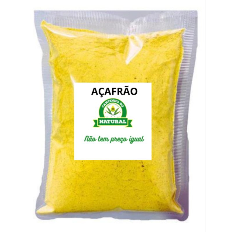 Açafrão da Terra em pó 500g | Shopee Brasil