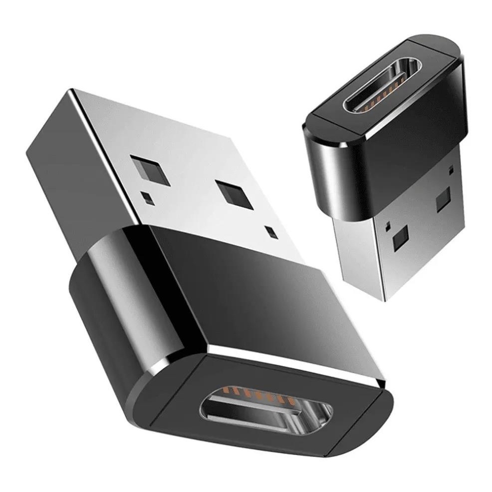 Adaptador Plug Usb Tipoc Fêmea X Usb Macho Compatível iPhone