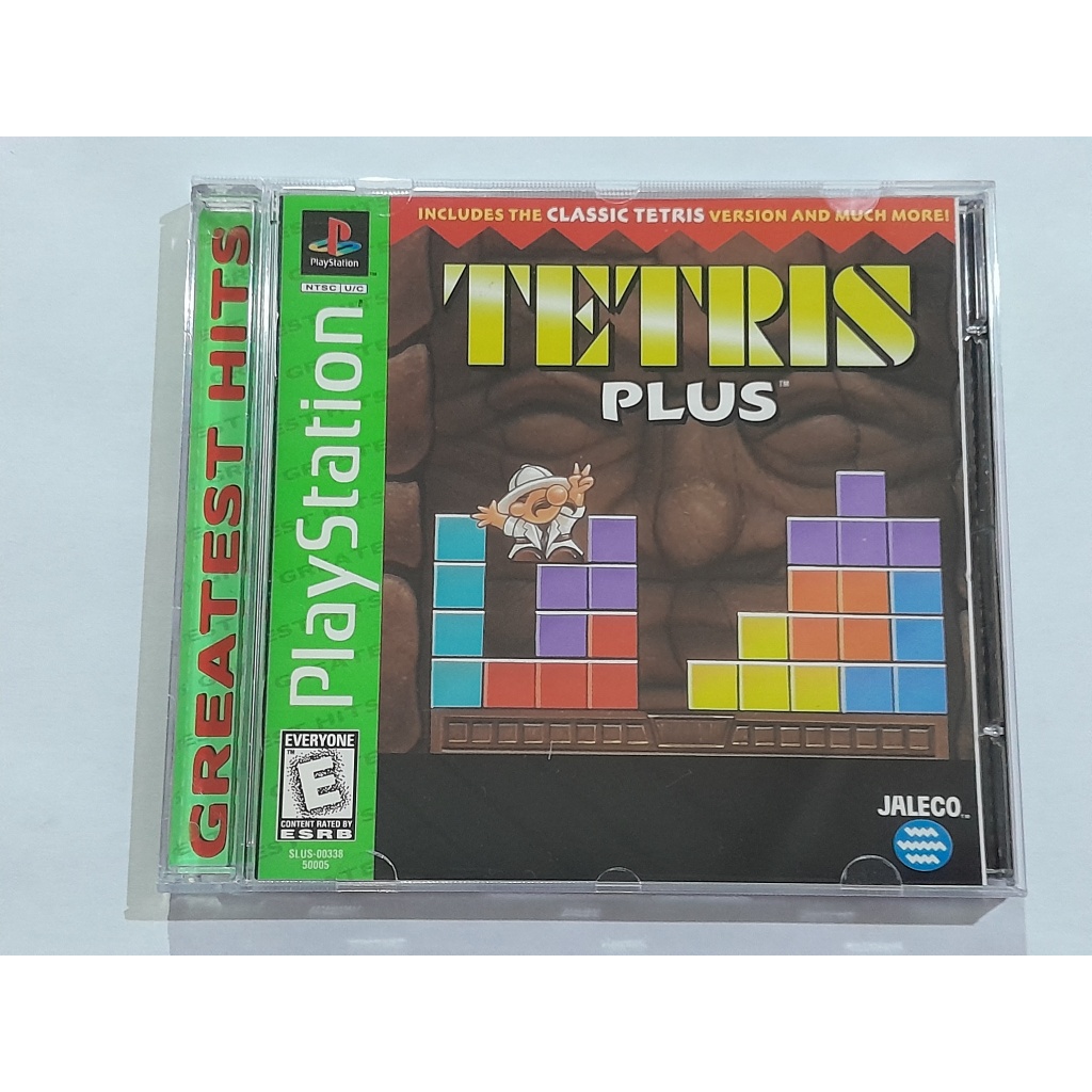 Tetris Plus p/ Playstation 1 PS1 Original Shopee Brasil