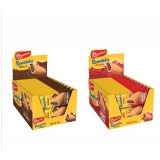 Kit Barrinhas Maxi Chocolate 20un + Maxi Goiabinha 20un Bauducco - Promoção