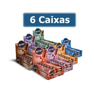 Kit 6 Barra de Cereais Nutry Caixa C/144 Unidades - Nutrimental