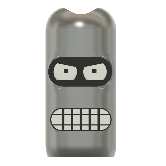 Capa de Bic Tematica bender (futurama)