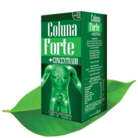 Coluna Forte 500 ml 100% natural Saúde da Terra | Shopee Brasil