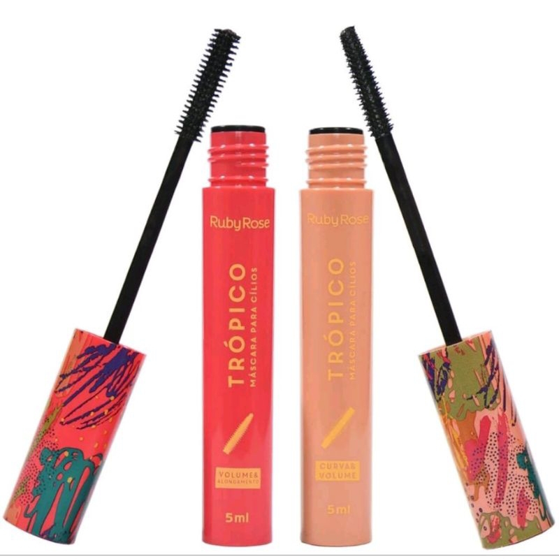 Mascara de cílios rímel Ruby rose trópicos | Shopee Brasil