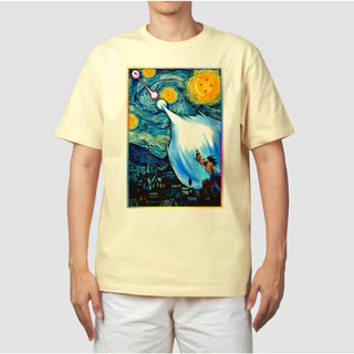 Camiseta camisa Dragon Ball Z Gt Kai Super Goku Kamehameha van Gogh Anime nerd geek